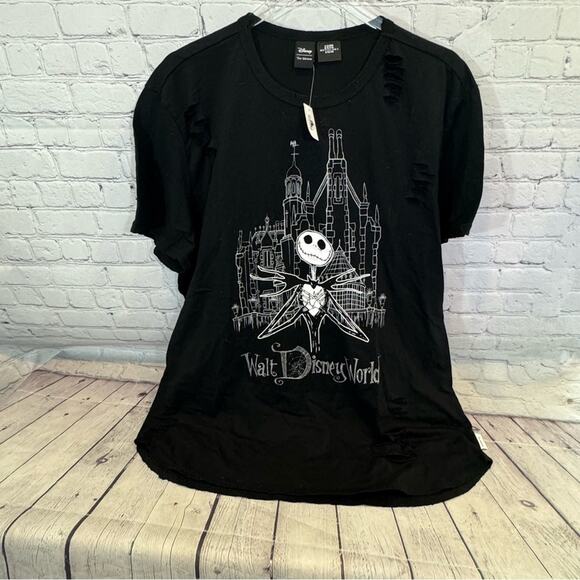 Disney Parks Our Universe Walt Disney World Jack Skellington Women’s Shirt - Picture 1 of 5